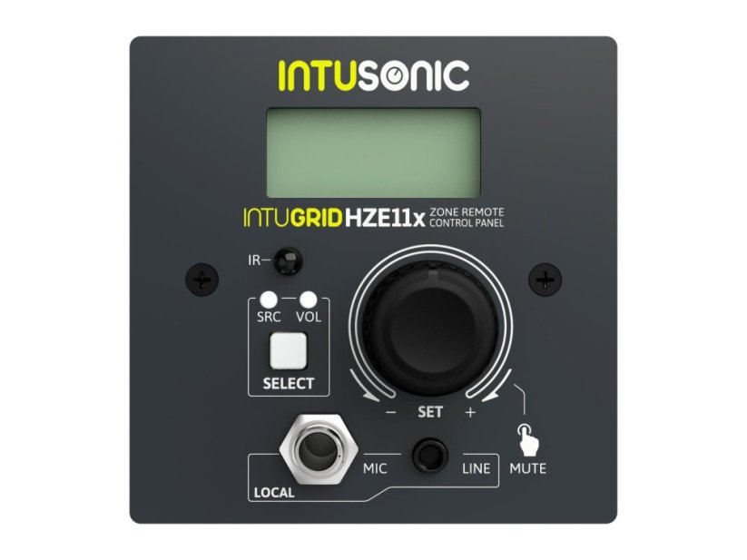 INTUSONIC HZE11 Zónový dálkový ovládací panel