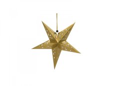 Star Lantern, papírová hvězda 40cm, zlatá