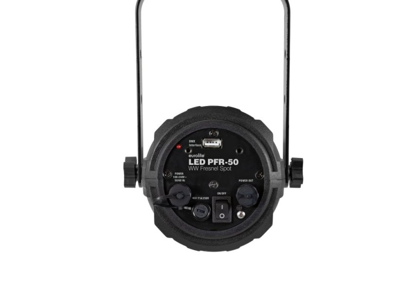 Eurolite LED PFR-50 WW Fresnel Spot, 11°- 40°, LED COB 20W, DMX