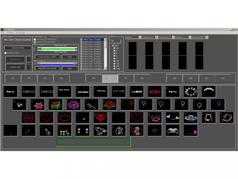 Laserworld Showeditor Set - Lasershow Software ILDA