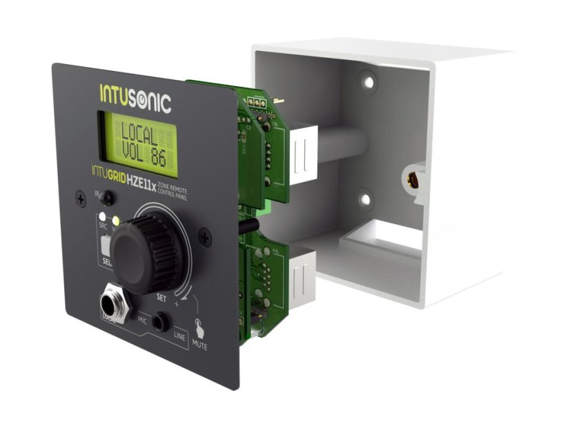 INTUSONIC HZE11 Zónový dálkový ovládací panel