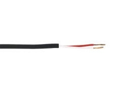 Omnitronic reproduktorový kabel, 2x1,5 mm, černý, 100 m cívka