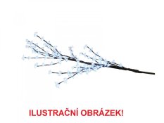 LED větev, 1,2 m, IP44, 160 LED, modrá - použito (83330222)