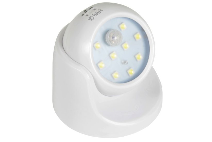 Lyyt  MOTION-SW, bezdrátové LED světlo s pohybovým senzorem, bílé