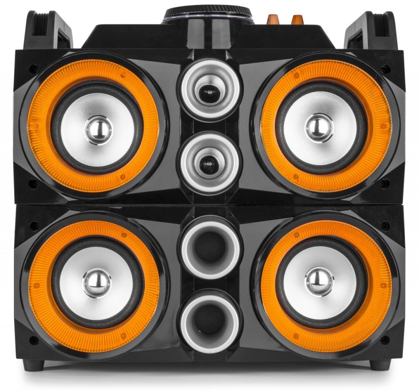 Fenton Gigatron 150W, Party Station USB/SD/BT, dobíjecí baterie - poškozeno (SK178320)