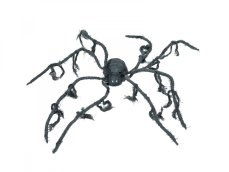 Halloween animovaný pavouk s LED očima Halloween animovaný pavouk s LED očima