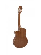 Dimavery CN-600, elektroakustická klasická kytara 4/4, přírodní
