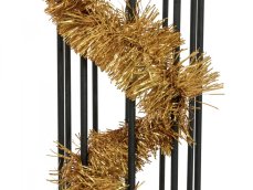 Řetěz vánoční, zlatá metalíza, 7,5 x 200 cm