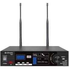 Citronic TU1-N, 1-kanálový bezdrátový mikrofonní set 823-832/863-865 MHz