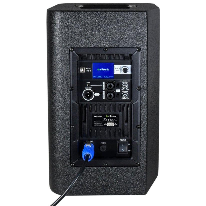 Citronic CORVA-8A, aktivní 8" reprobox DSP, 400W