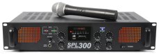 Skytec SPL-300, zesilovač s VHF mikrofonem, MP3, FM - rozbaleno (SK175560) Skytec SPL-300, zesilovač s VHF mikrofonem, MP3, FM - rozbaleno (SK175560)