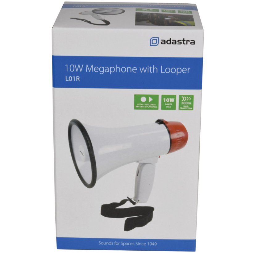 Adastra L01R, megafon, 10W