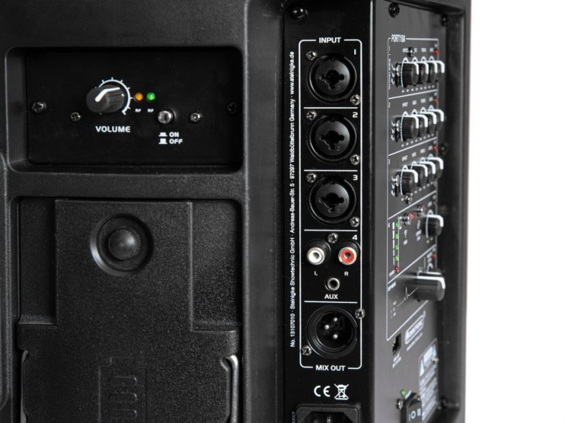 Omnitronic PORTY-8A, bezdrátový zvukový systém
