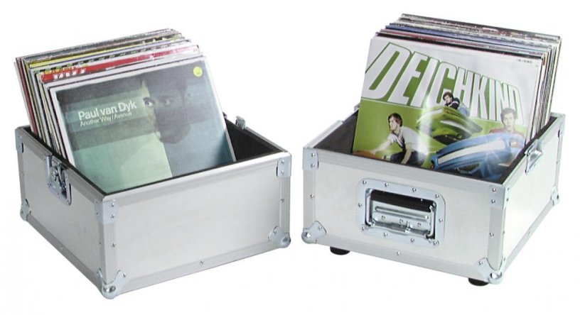 Roadinger kufr Pro ALU 50/50, pro 100 LP