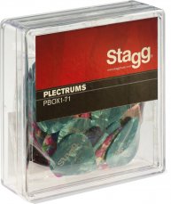 Stagg PBOX1-71, krabice trsátek 100 ks, 0,71 mm