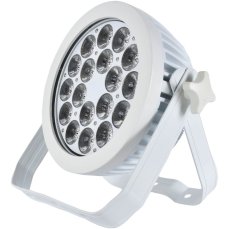 Citronic MagicPAR-220W, LED PAR 18x 12W RGBWA/UV, bílý