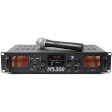 Skytec SPL-300, zesilovač s VHF mikrofonem, MP3, FM - rozbaleno (SK175560) Skytec SPL-300, zesilovač s VHF mikrofonem, MP3, FM - rozbaleno (SK175560)