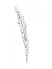 Galho Buriti přírodní větvička bílá, 150 cm