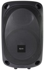 QTX QOVA-12PA, mobilní 12" zvukový systém USB/SD/FM/BT/DSP/2x UHF, 200W