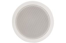 Adastra 100V podhledový 5.25" reproduktor, 6W, kovový bílý
