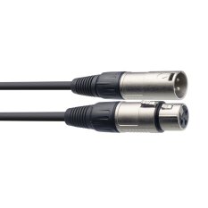 Stagg SMC3, mikrofonní kabel XLR/XLR, 3m