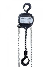 Eurolite řetězový zdvihák 10m/1000kg, černý Eurolite řetězový zdvihák 10m/1000kg, černý