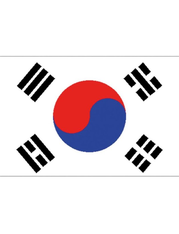 Vlajka Jižní Korea