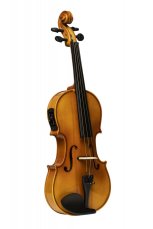 Stagg VN-4/4 ELEC, elektroakustické housle s pouzdrem