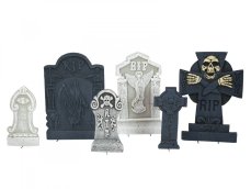 Halloween sada dekoračních náhrobků Halloween sada dekoračních náhrobků