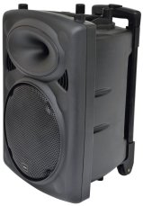 QTX QR10PA, mobilní 10" zvukový systém USB/SD//VHF, 150W