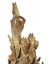 Dekorativní socha z přírodního dřeva, 160 cm