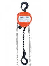 Eurolite řetězový zdvihák 6m/1000kg, oranžový Eurolite řetězový zdvihák 6m/1000kg, oranžový