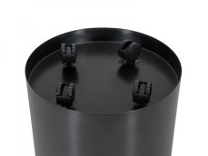 Europalms STEELECHT-40 Nova, nerezový květináč v antracitové barvě, 40 cm