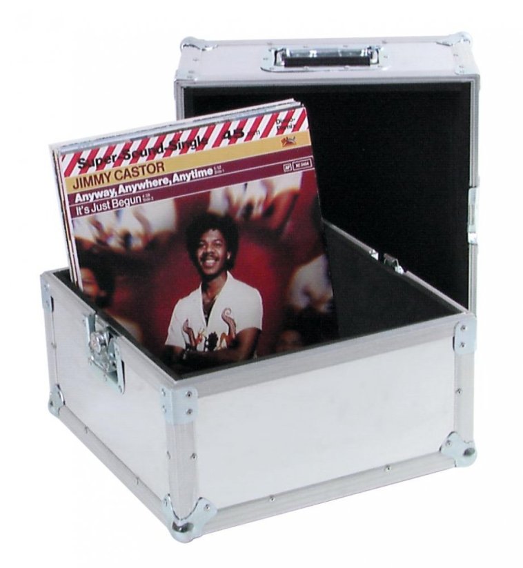 Roadinger kufr Pro ALU 50/50, pro 100 LP