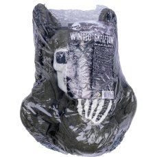 Halloween zombie kostra s křídly, 160 cm