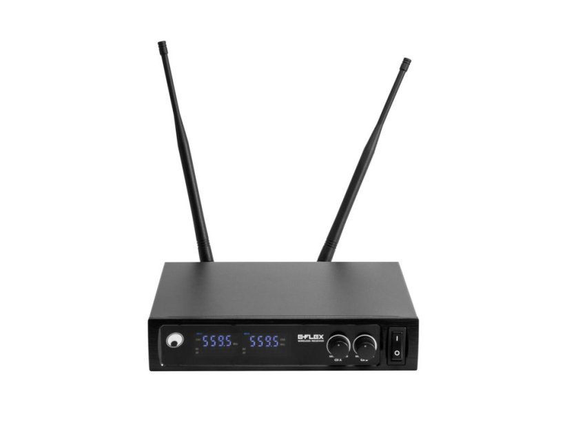 Omnitronic UHF E-FLEX 2, bezdrátový mikrofonní systém 559-575 MHz