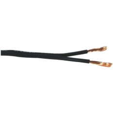 Omnitronic reproduktorový kabel, 2x1,5 mm, plochý, černý, 100 m cívka Omnitronic reproduktorový kabel, 2x1,5 mm, plochý, černý, 100 m cívka