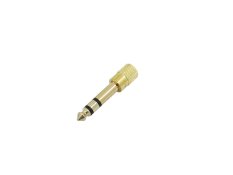 Omnitronic redukce, Jack 6,35 mm zástrčka stereo - Jack 3,5 mm zásuvka stereo, balení 10ks Omnitronic redukce, Jack 6,35 mm zástrčka stereo - Jack 3,5 mm zásuvka stereo, balení 10ks