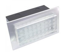 Eurolite LED svítidlo, zápustné, 36 LED modrý - použito (51937106)