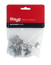 Stagg SP-MHWS-CH, ladící mechanika pro akustickou kytaru Stagg SP-MHWS-CH, ladící mechanika pro akustickou kytaru