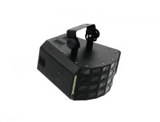 Eurolite LED Derby 4x 3W RGBA a 36x 5050 SMD DMX, paprskový efekt - použito (51918300) Eurolite LED Derby 4x 3W RGBA a 36x 5050 SMD DMX, paprskový efekt - použito (51918300)