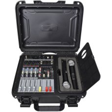 Citronic FLITE-600 aktivní mixážní pult 2x 300W, 2x UHF mikrofon, DSP efekty