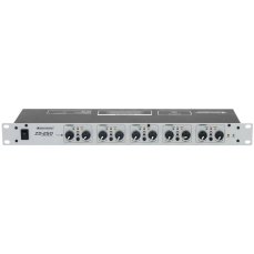Omnitronic ZD-250, zónový distributor, stříbrná Omnitronic ZD-250, zónový distributor, stříbrná