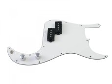 Dimavery Pickguard se snímači, bílý Dimavery Pickguard se snímači, bílý