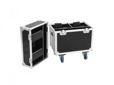 Roadinger Transportní Case pro 2x LED Eurolite LED TMH-75, otočná hlavice