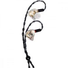 Stagg SPM-PRO BK, 3-driver in-ear sluchátka, transparentní