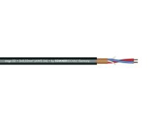 Sommer Cable Stage 22 mikrofonní kabel, 2x0,22 mm, černý, 100 m role