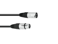 SOMMER mikrofonní kabel XLR kabel 3pin 3m bk Neutrik SOMMER mikrofonní kabel XLR kabel 3pin 3m bk Neutrik
