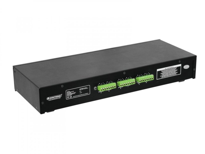 Omnitronic 2/4-zónový PA ovladač hlasitosti 100W stereo, černý - rozbaleno (80711350)