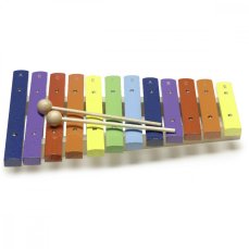 Stagg XYLO-J12 RB, xylofon, 12 barevných kamenů Stagg XYLO-J12 RB, xylofon, 12 barevných kamenů